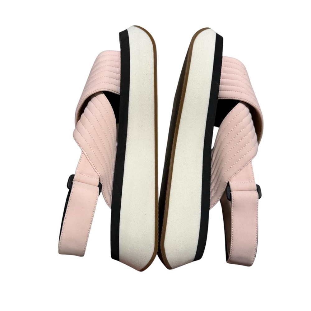 Marni Platform Sandals Rose Size 40 Women’s 9/9.5 Italy Designer Shoes - Picture 7 of 9